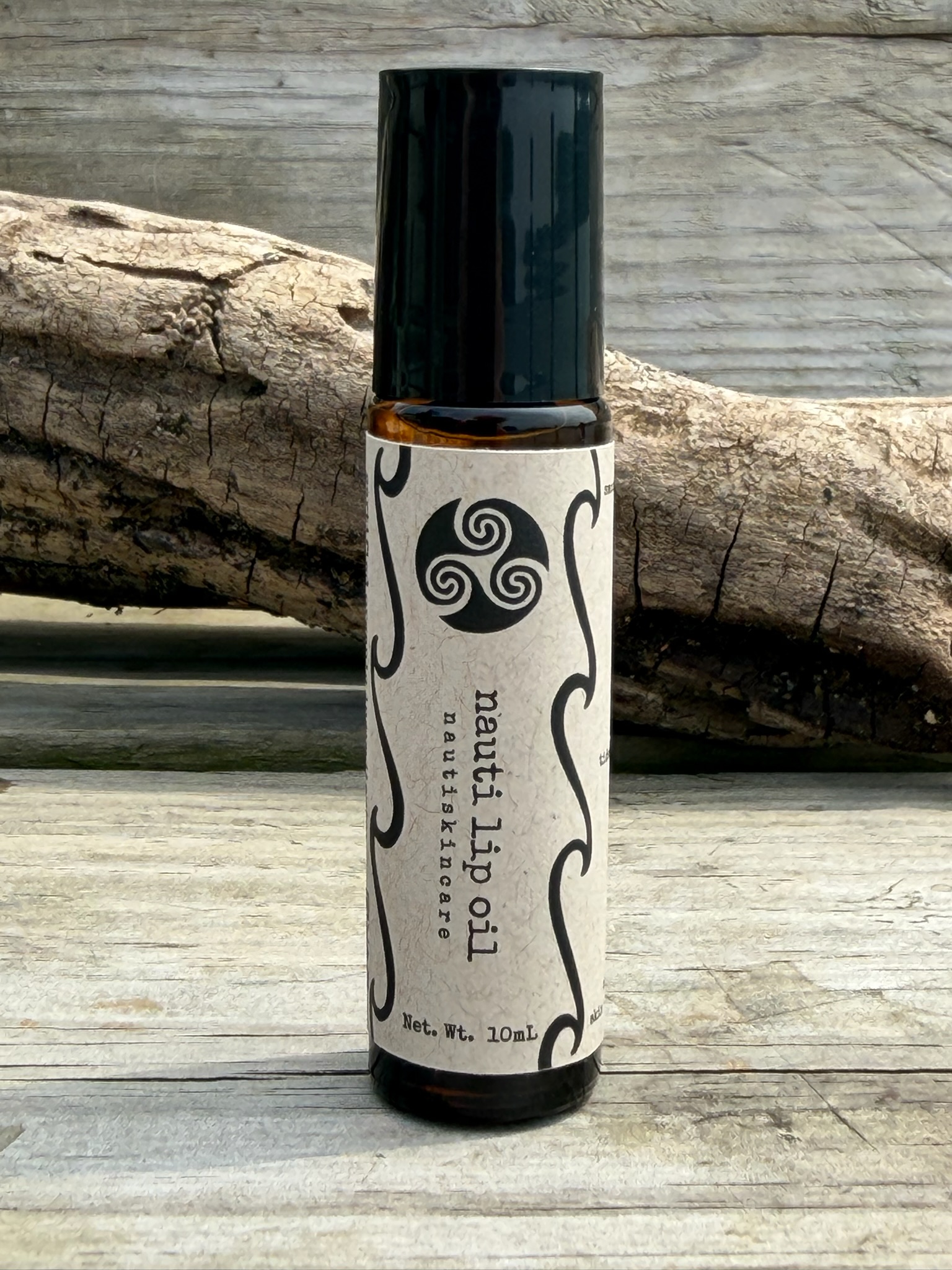 Nauti Lip Oil — front label