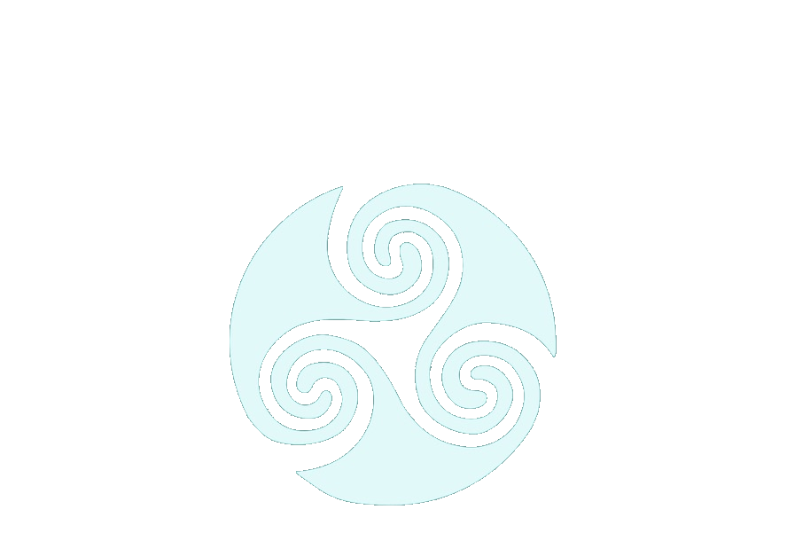 The Triskele — the Celtic symbol for sky, land, and sea